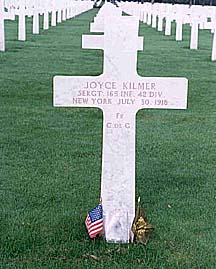 Kilmer's gravesite