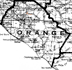 Orange County map, 1928