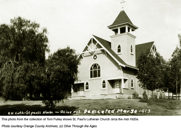 St. Paul's Lutheran Church, circa 1920