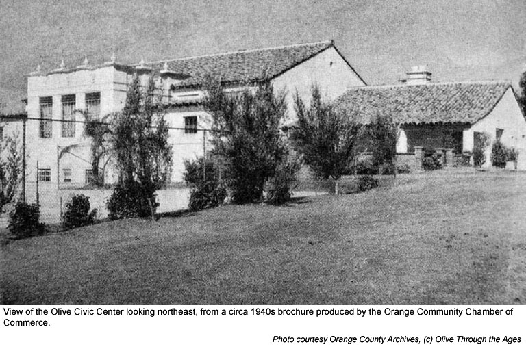 Olive Civic Center, 1940s