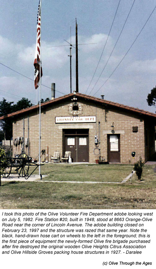 Volunteer Fire Department, 1982