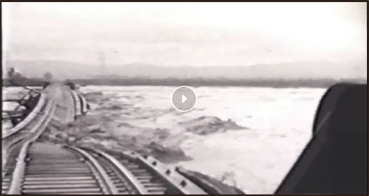 Olive flood video, 1938, courtesy OC Archives