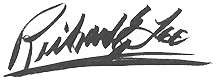 Richard Lee's signature